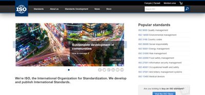 国际标准组织(ISO)